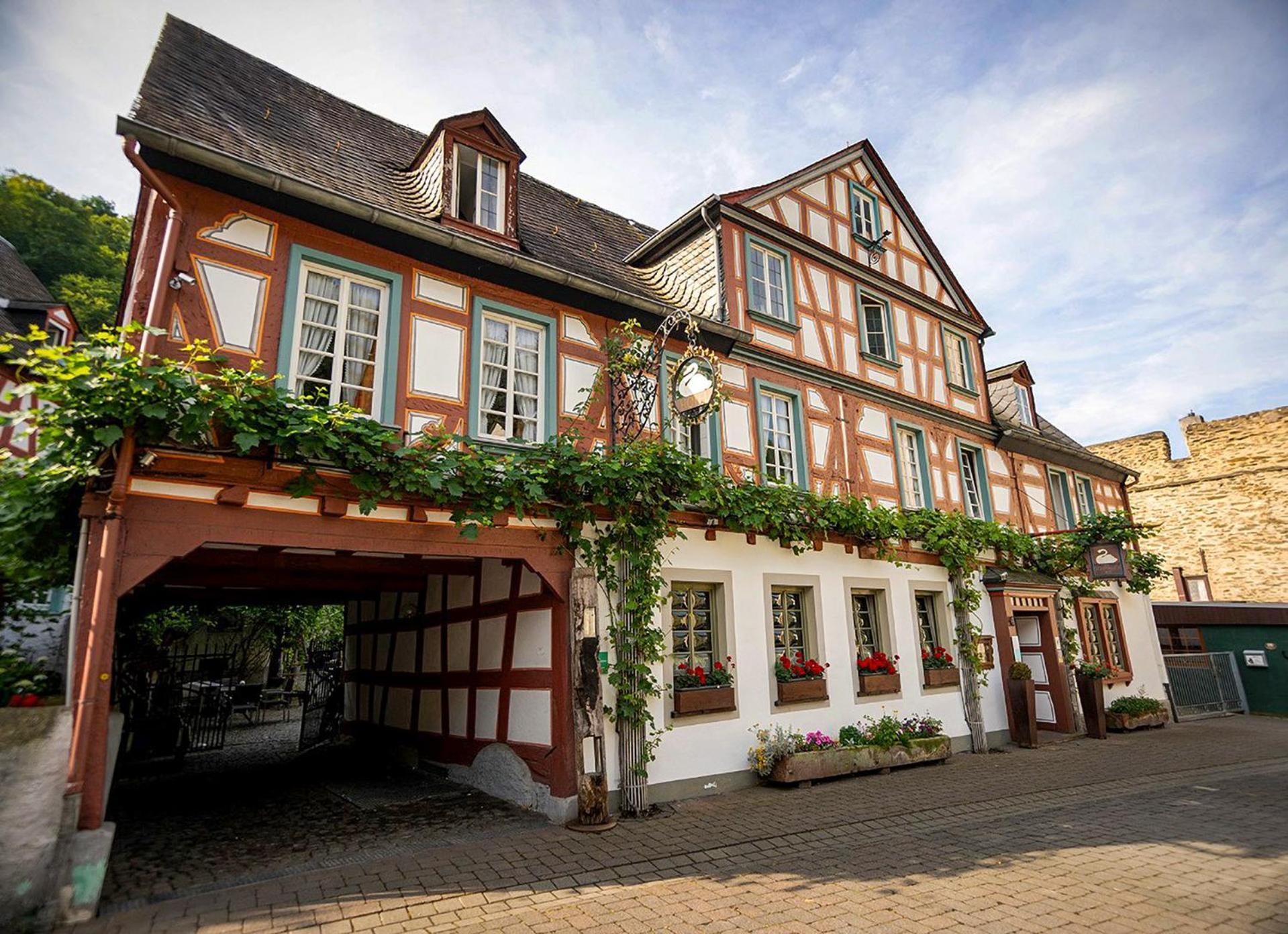 Landgasthof Zum Weissen Schwanen Braubach Εξωτερικό φωτογραφία